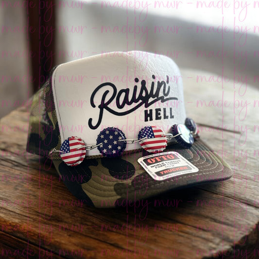 Beer Cap Hat Chain
