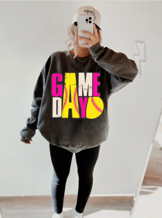Softball Game Day Tshirt