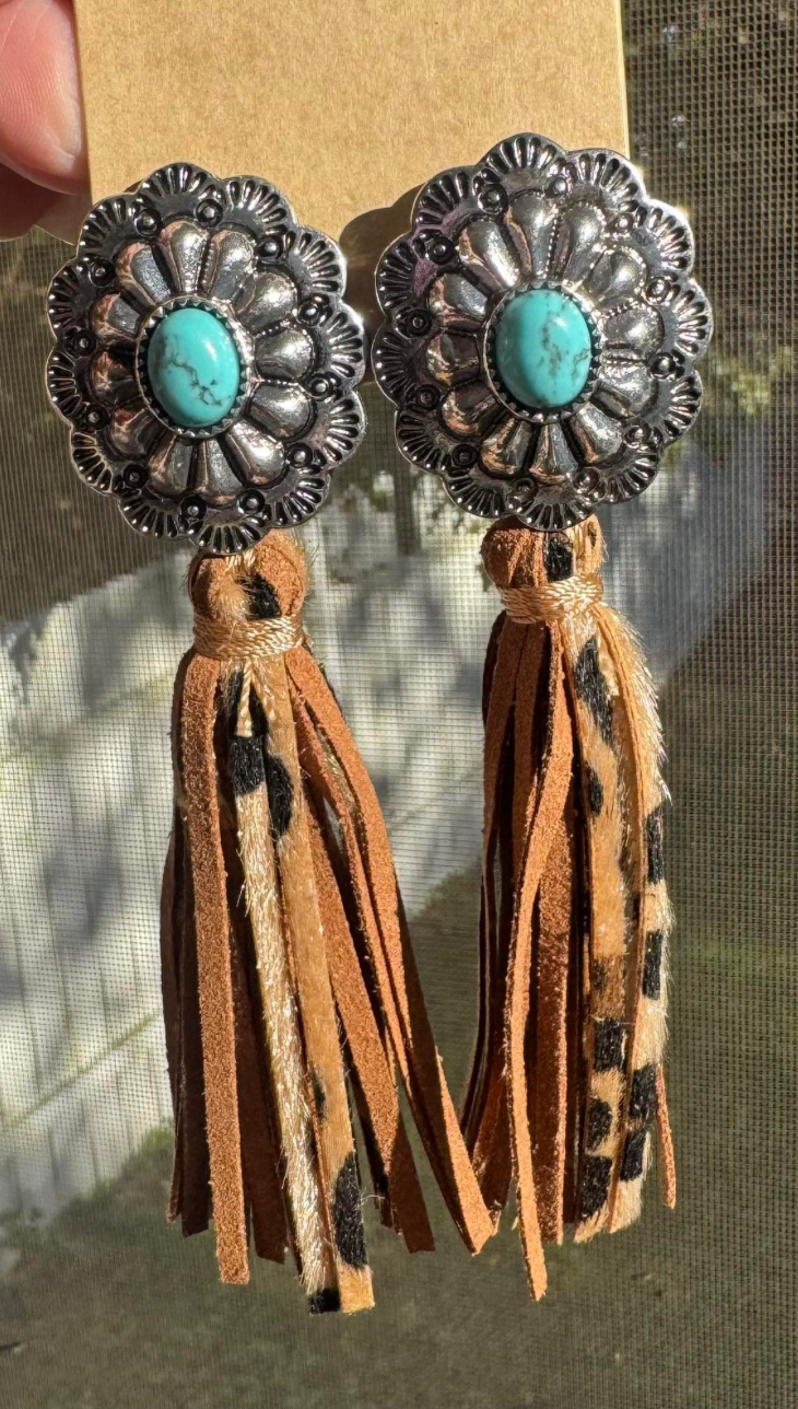 Cowgirl Tassel Earrings