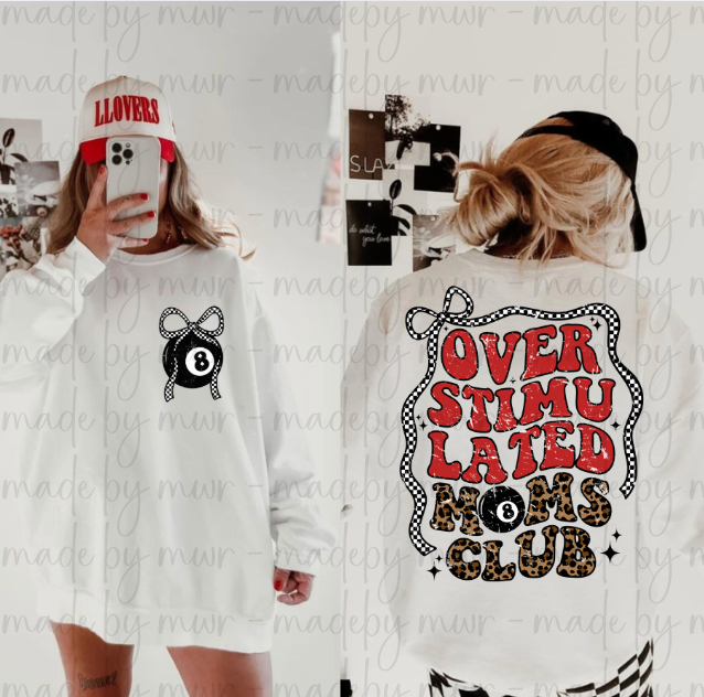Edgy Overstimulated Sweatshirt