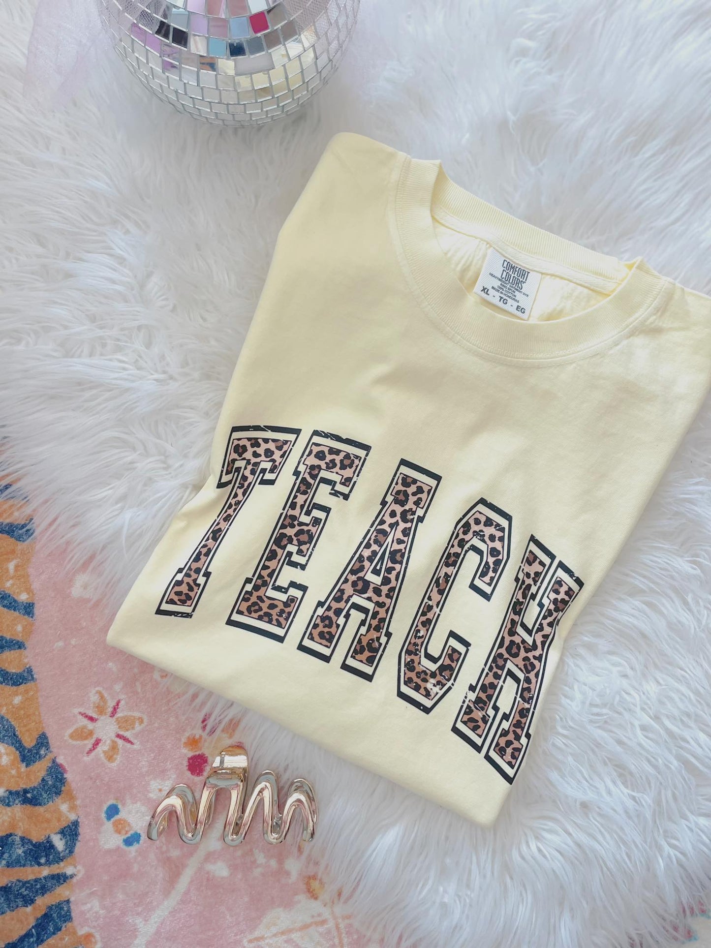 Leopard Teach CC Tee