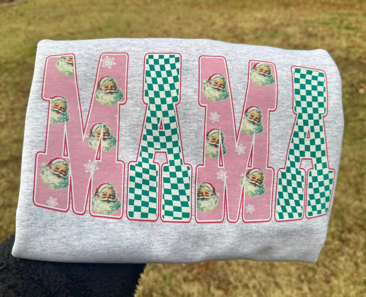 Christmas Mama Graphic Top