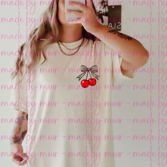 Camo Cherry Tee