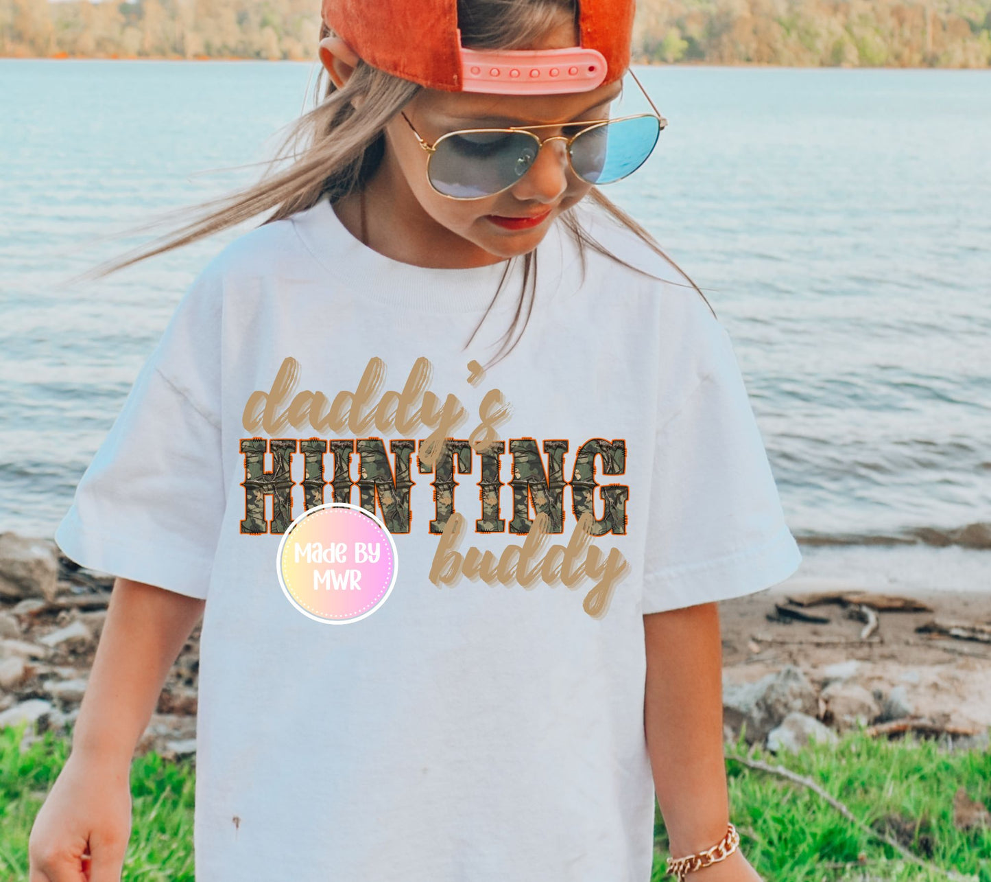 Daddy's Hunting Buddy Kids Tee