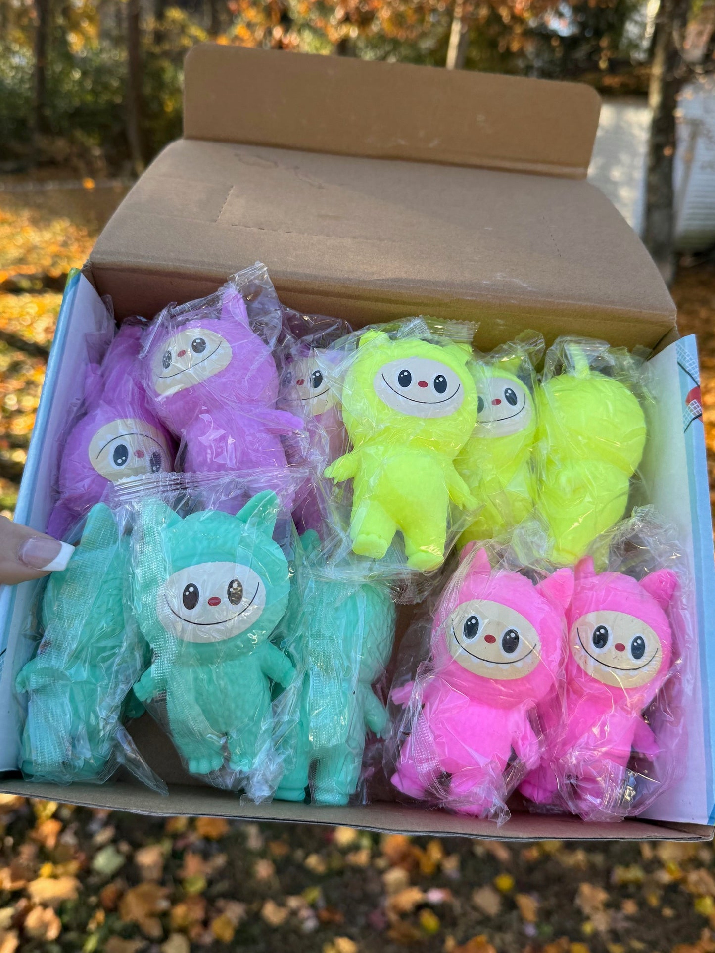 Bubu Neon Squish Toy