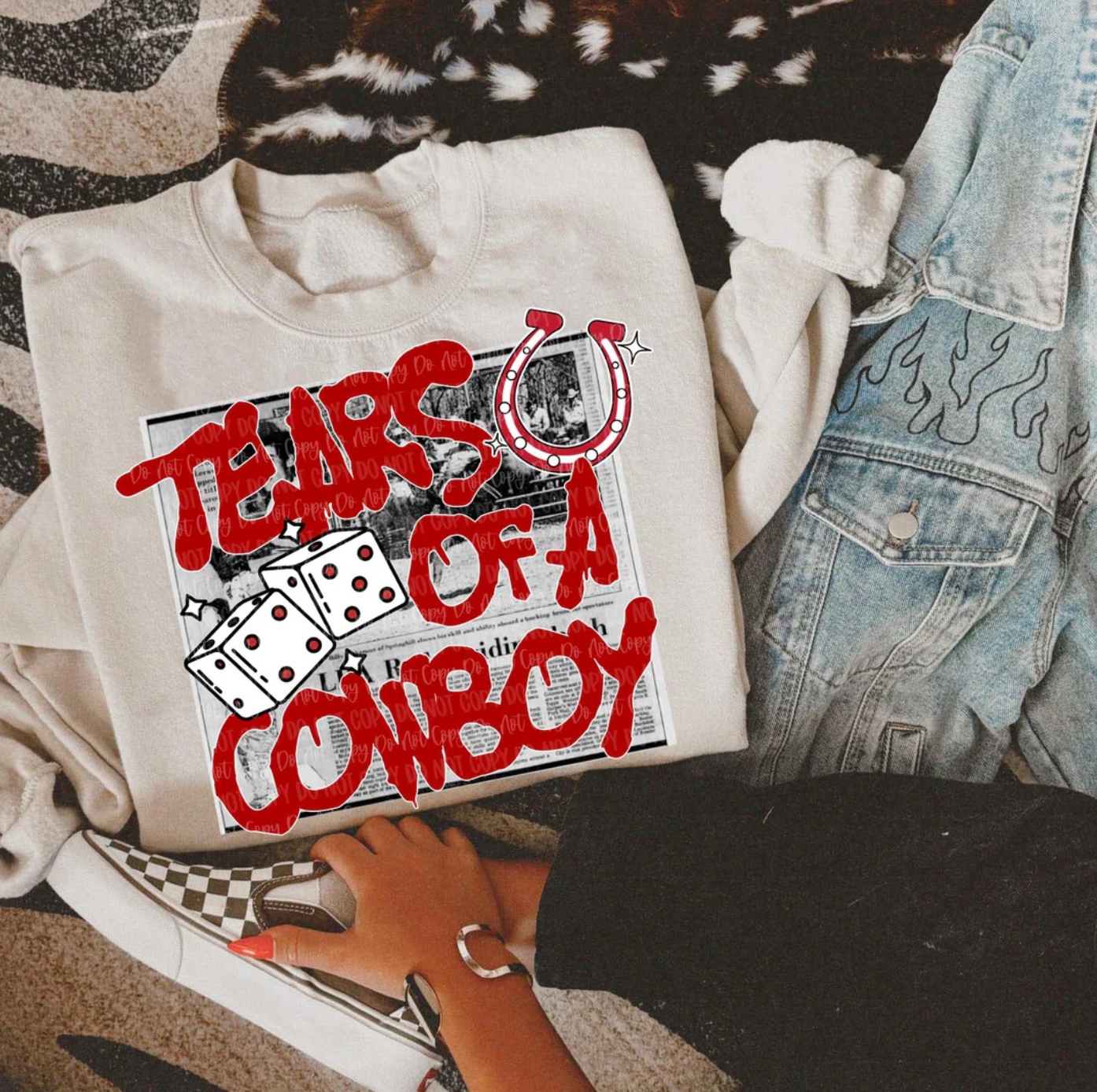 Tears Of A Cowboy CC Tee