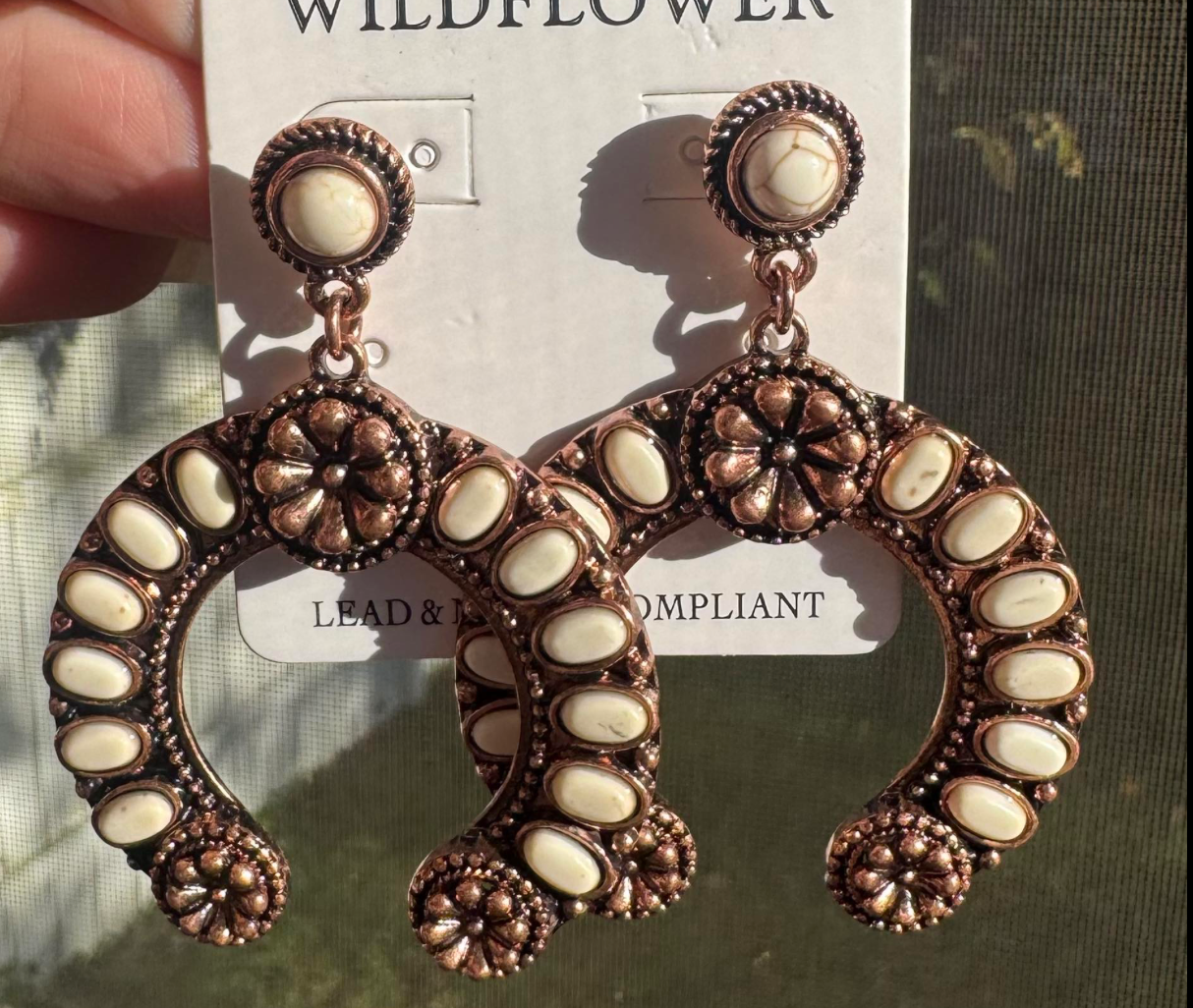 Western Metal Earrings