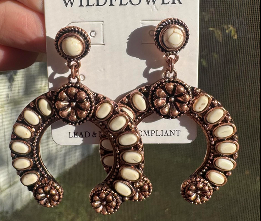 Western Metal Earrings
